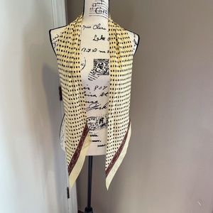 Vintage Club 7 Echo silk floral and paisley scarf